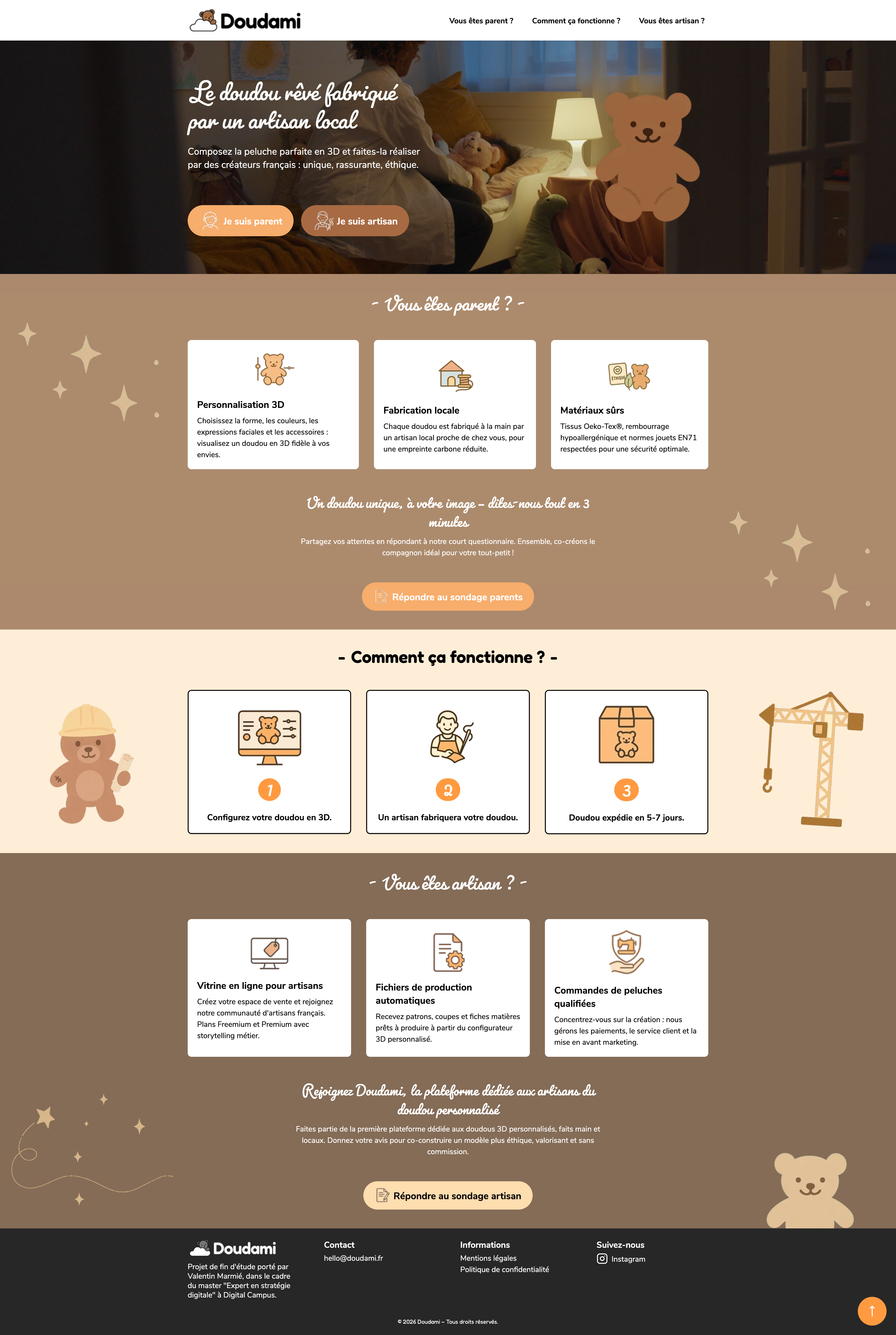 Doudami — aperçu de la page